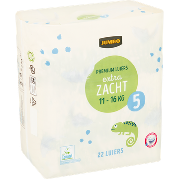 Jumbo Premium Luiers Maat 5 11-16 kg 22 Stuks
