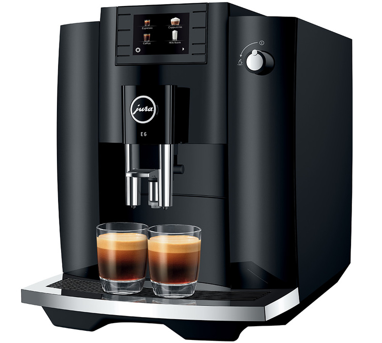 JURA E6 Piano Black EC Garantie 3 ans Coloris:Noir
