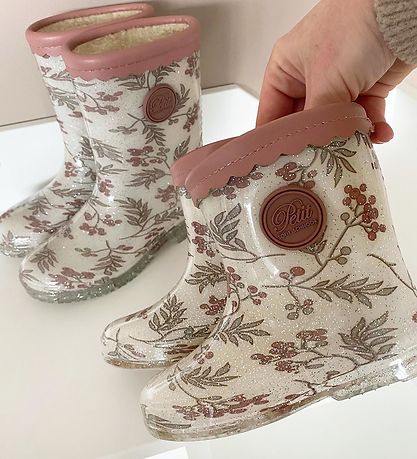 Petit by Sofie Schnoor Gummistiefel Gefüttert - Antique White/Ro