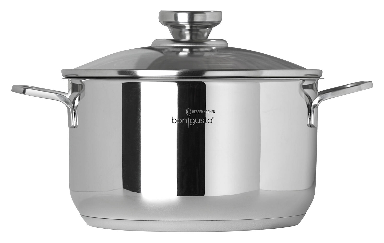 bongusto Topf-Set 5-teilig Edelstahl mit Deckel