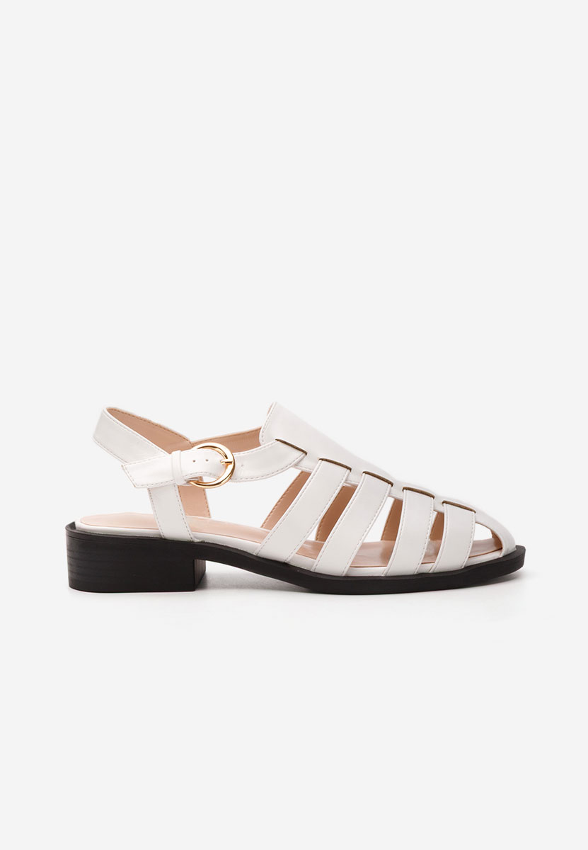 Sandales femme blanches Angelynna