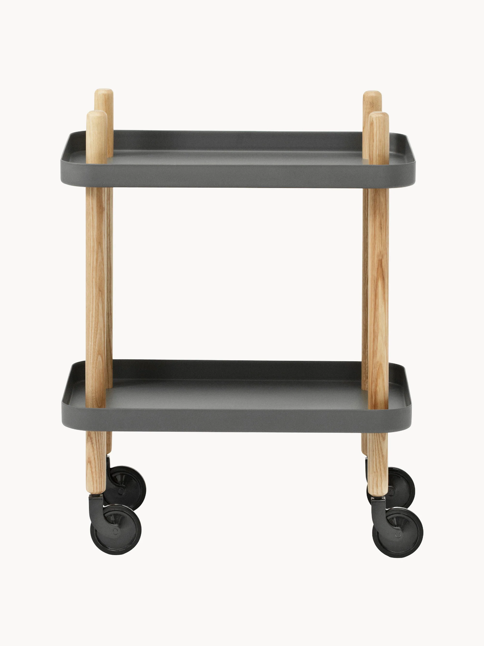 Metalen serveerwagen Block