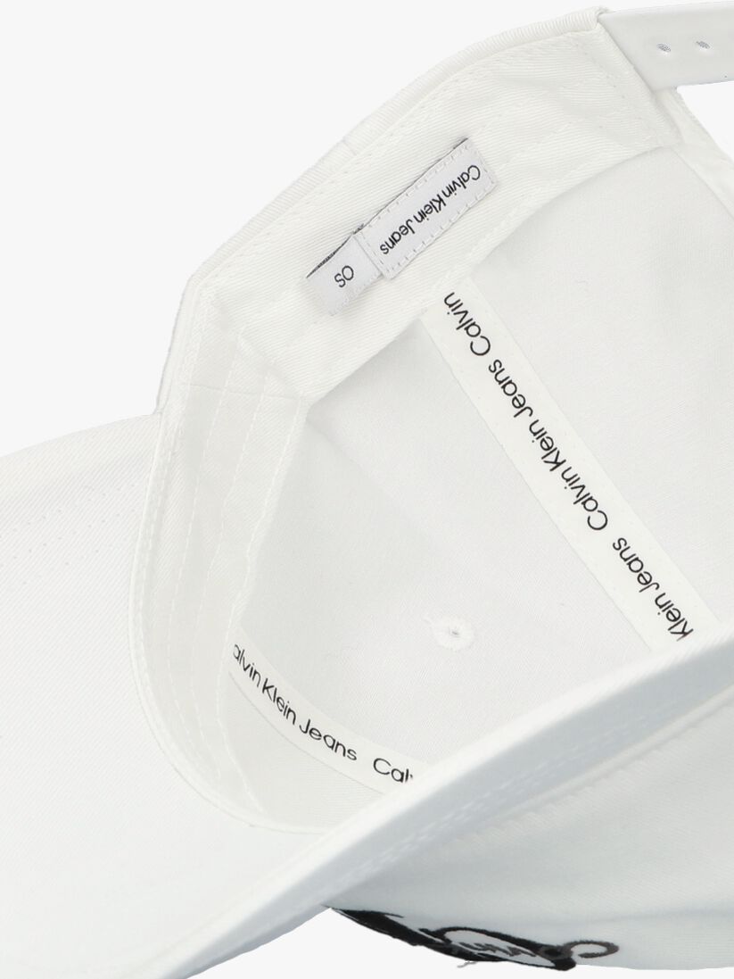 CALVIN KLEIN witte calvin klein pet monogram cap
