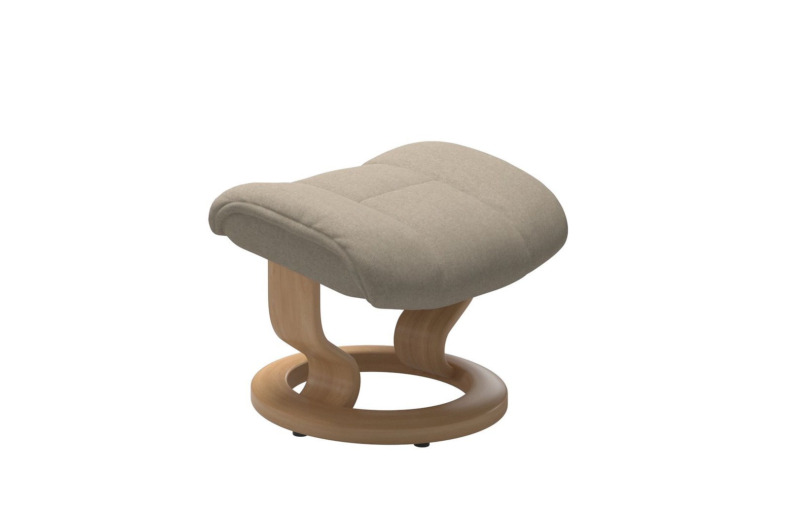 Ruby krakk Tekstil Calido Light Beige - Classic - Eik