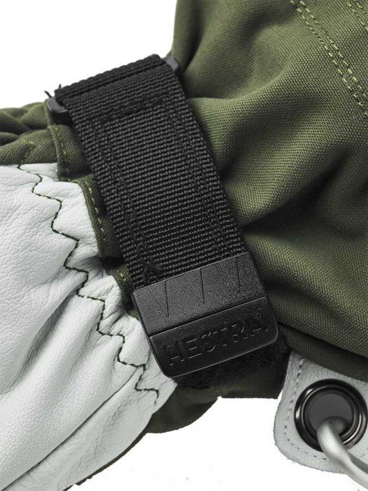 Army Leather Heli Ski 5 finger