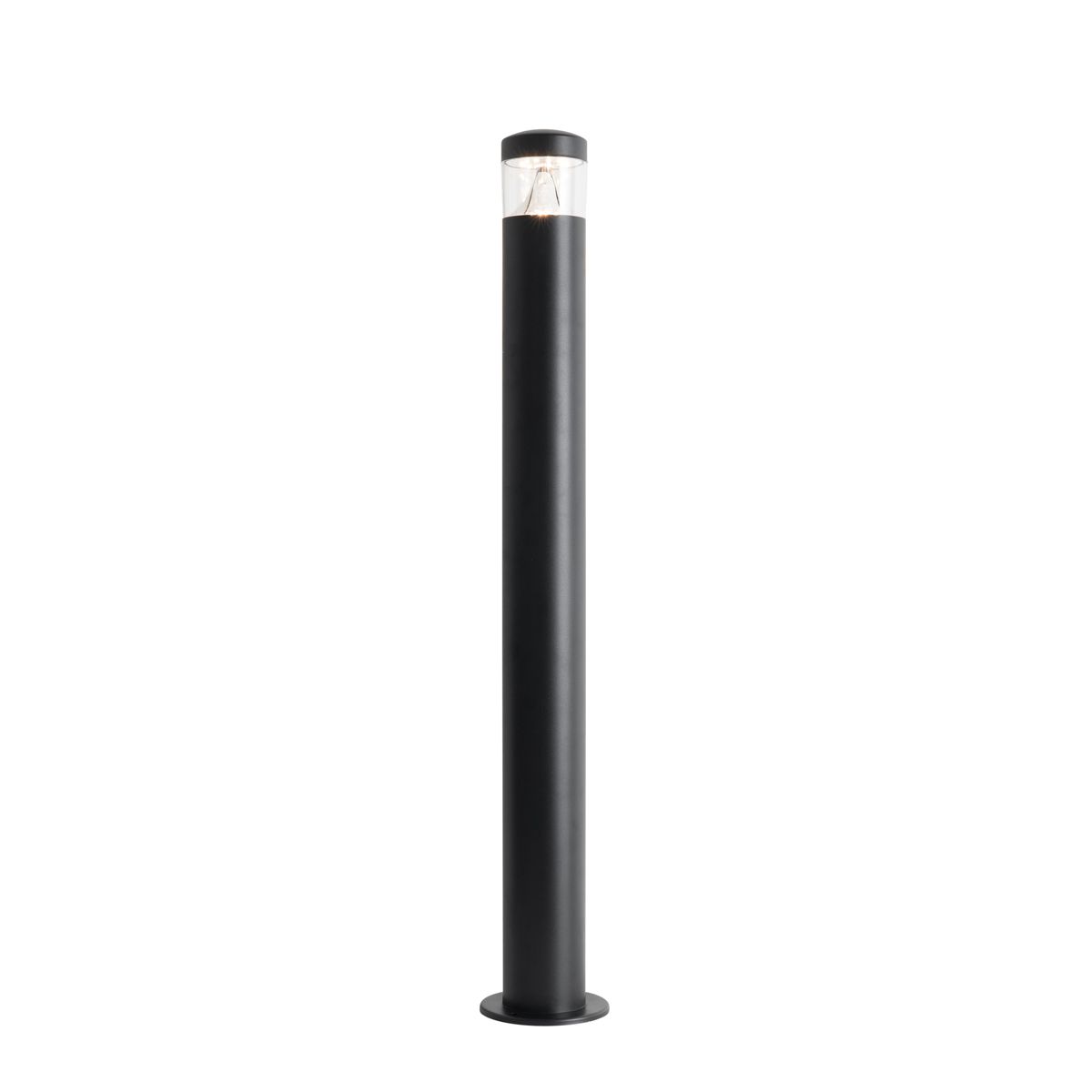 Moderne buitenlamp zwart 80 cm IP44 incl. LED - Roxy