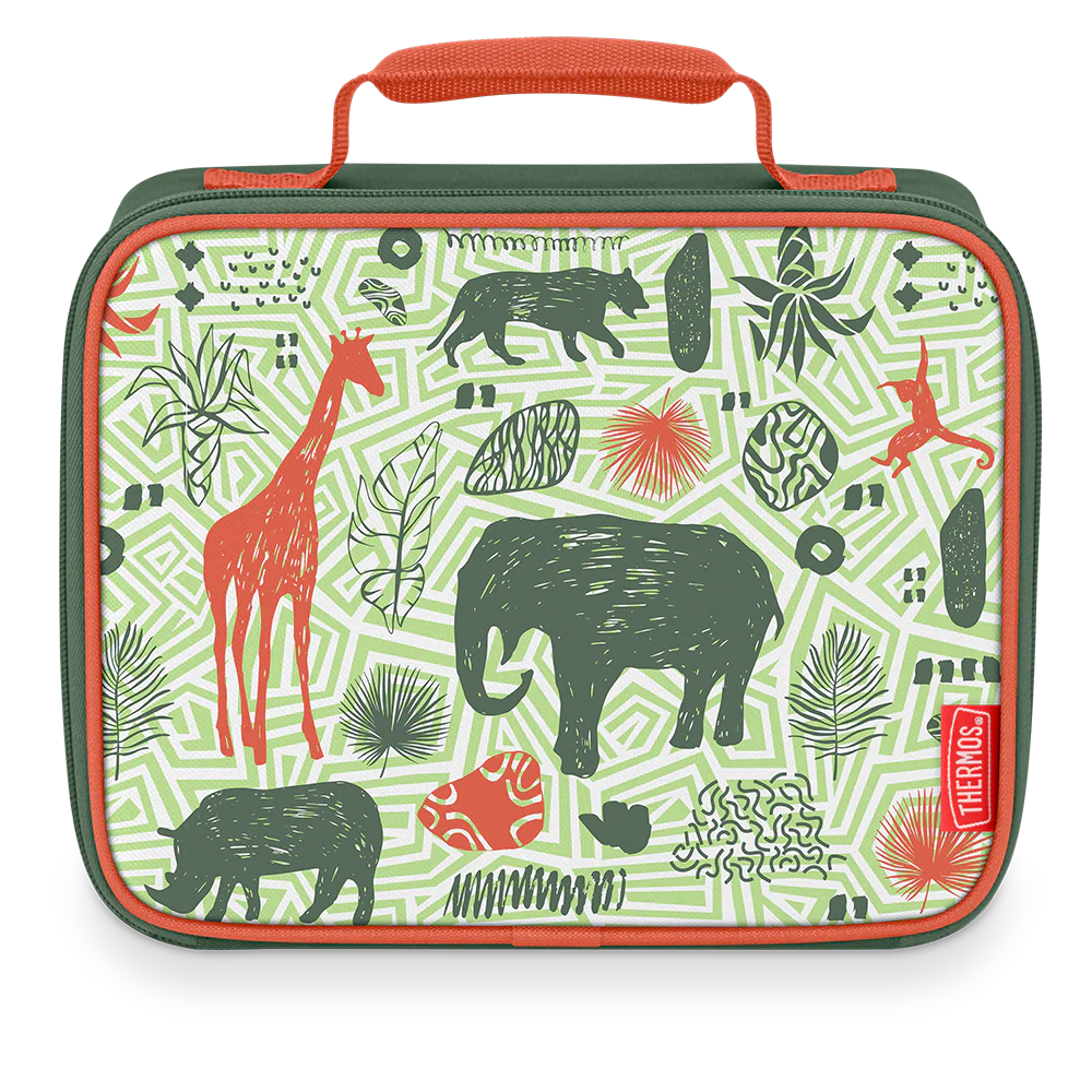 SOFT LUNCH BOX JUNGLE KINGDOM