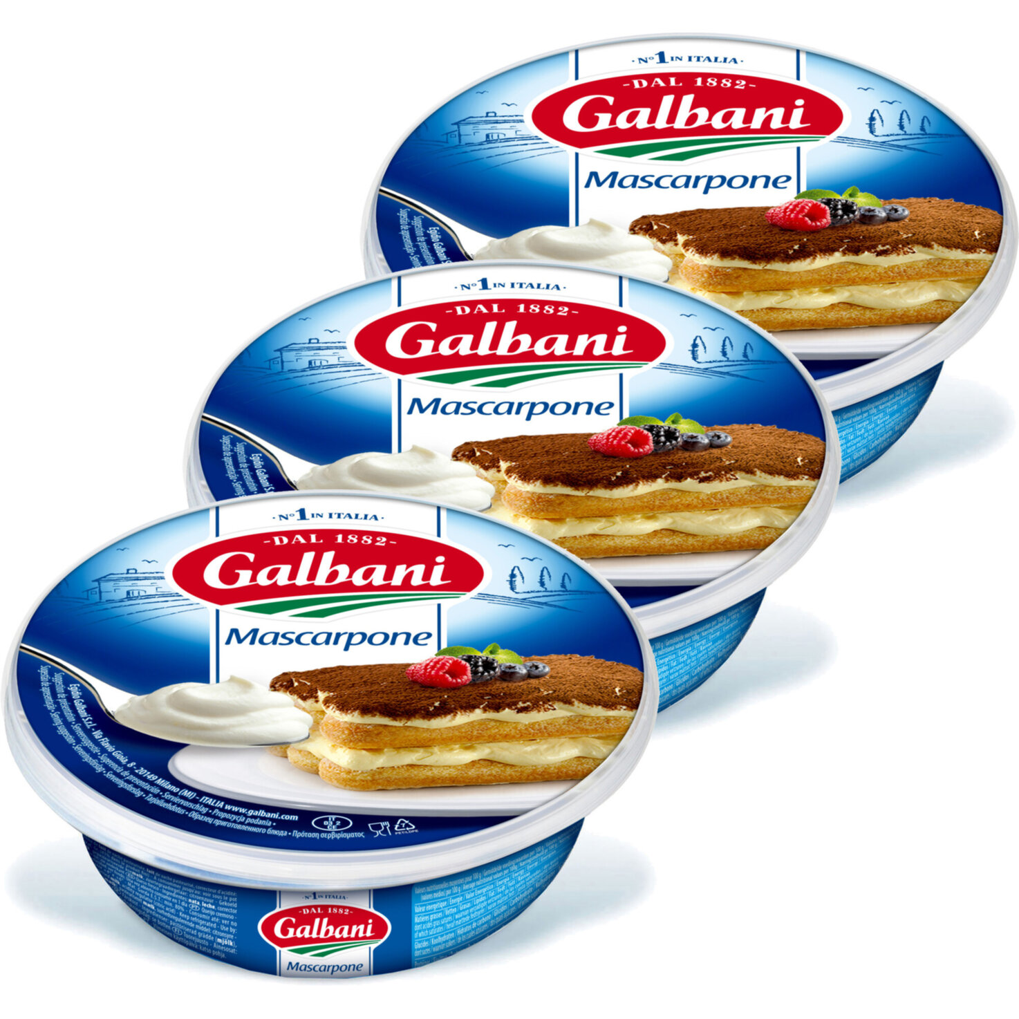 Galbani Mascarpone 3x 250g