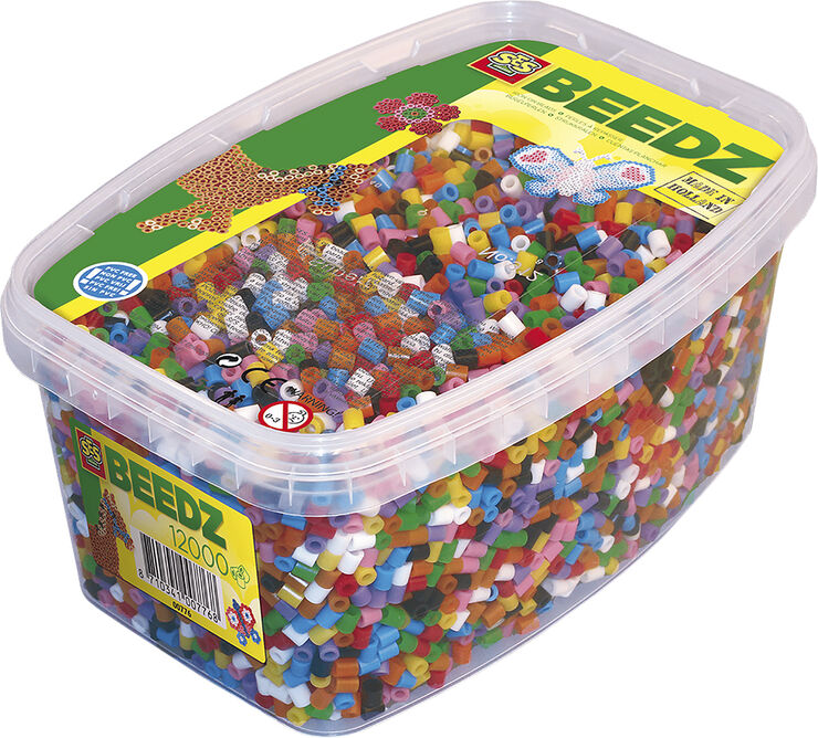 SES Creative SES Creative - Perler - 12. 000 stk. assorterede