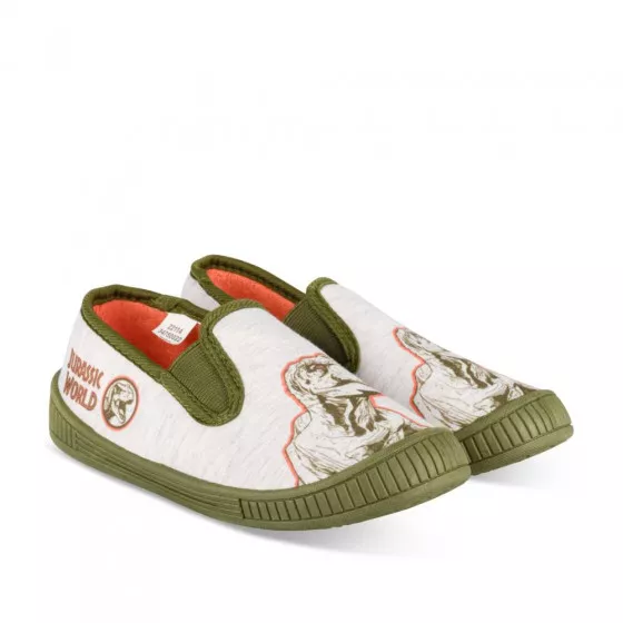 Chaussons GRIS JURASSIC WORLD