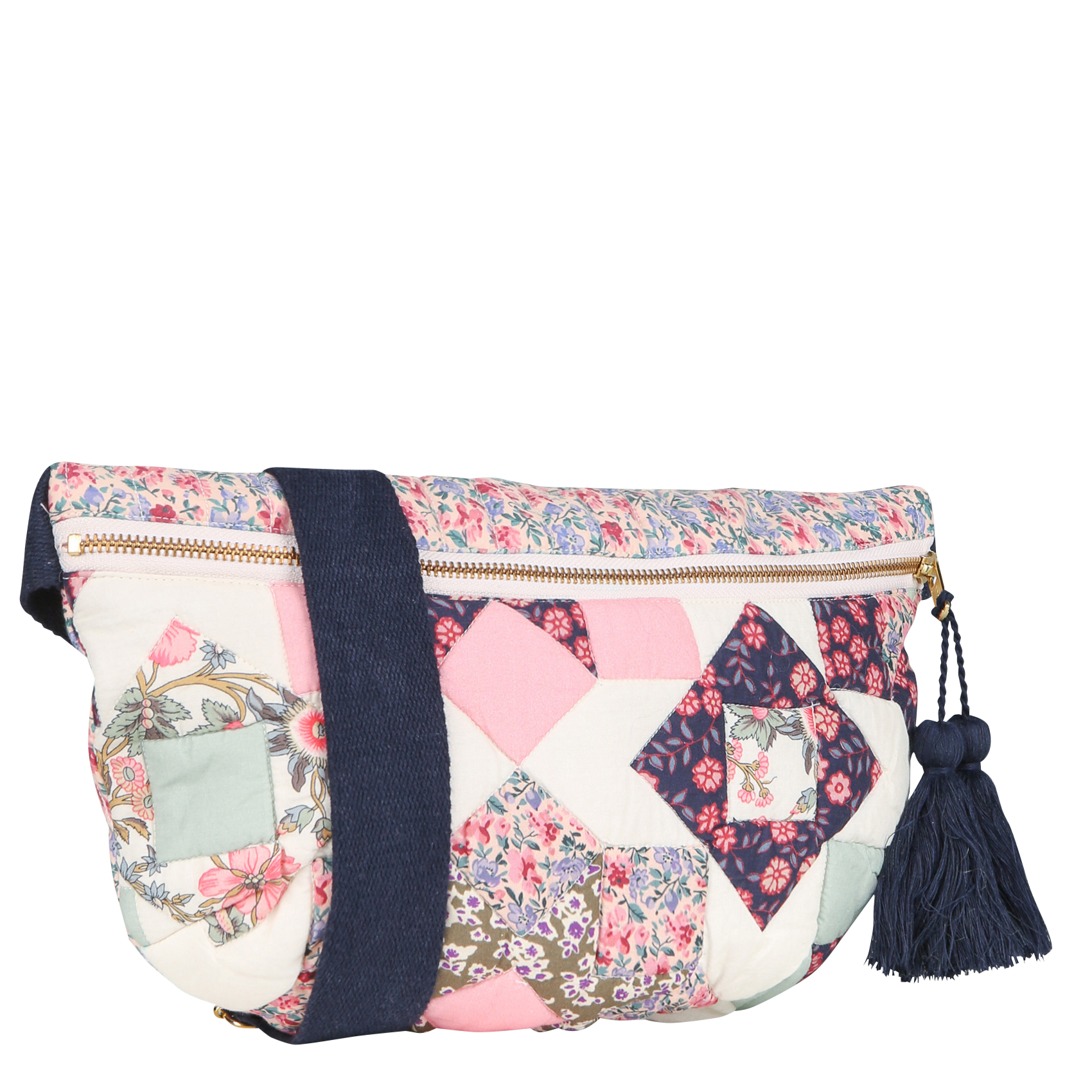 GABY - Sac banane imprimé en coton| Multicolore