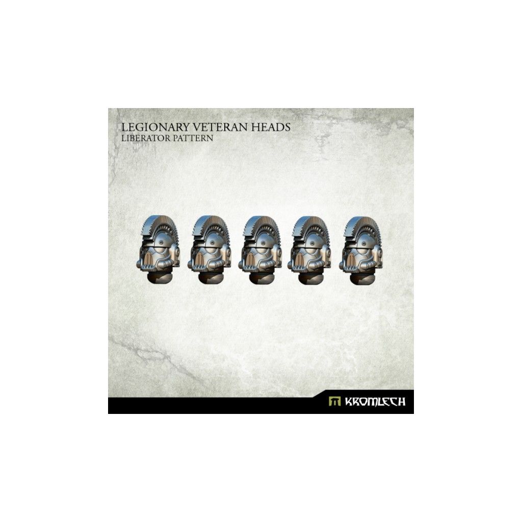 Legionary Veteran Heads: Liberator Pattern