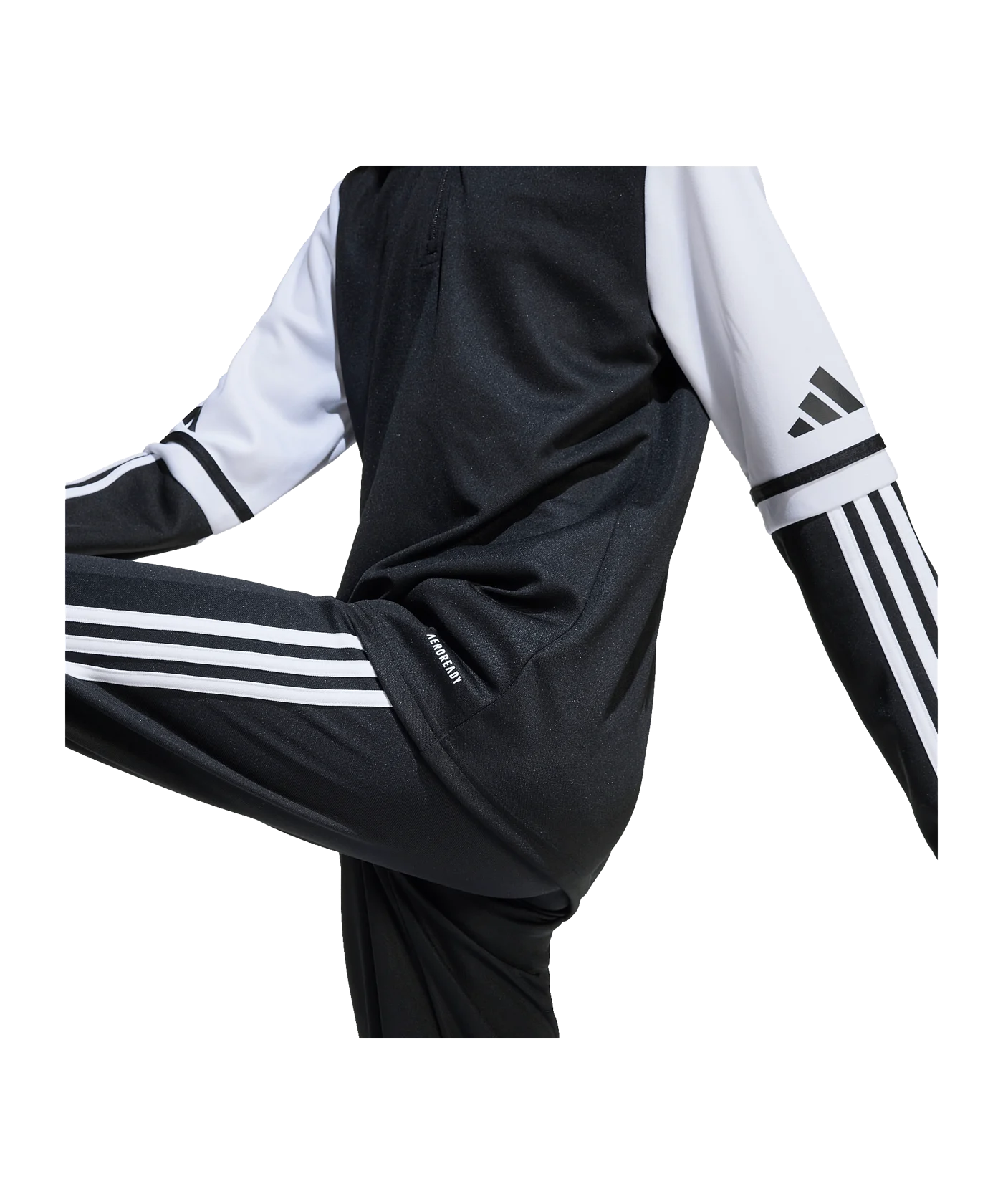 adidas Squadra 25 HalfZip Sweatshirt Kids Schwarz