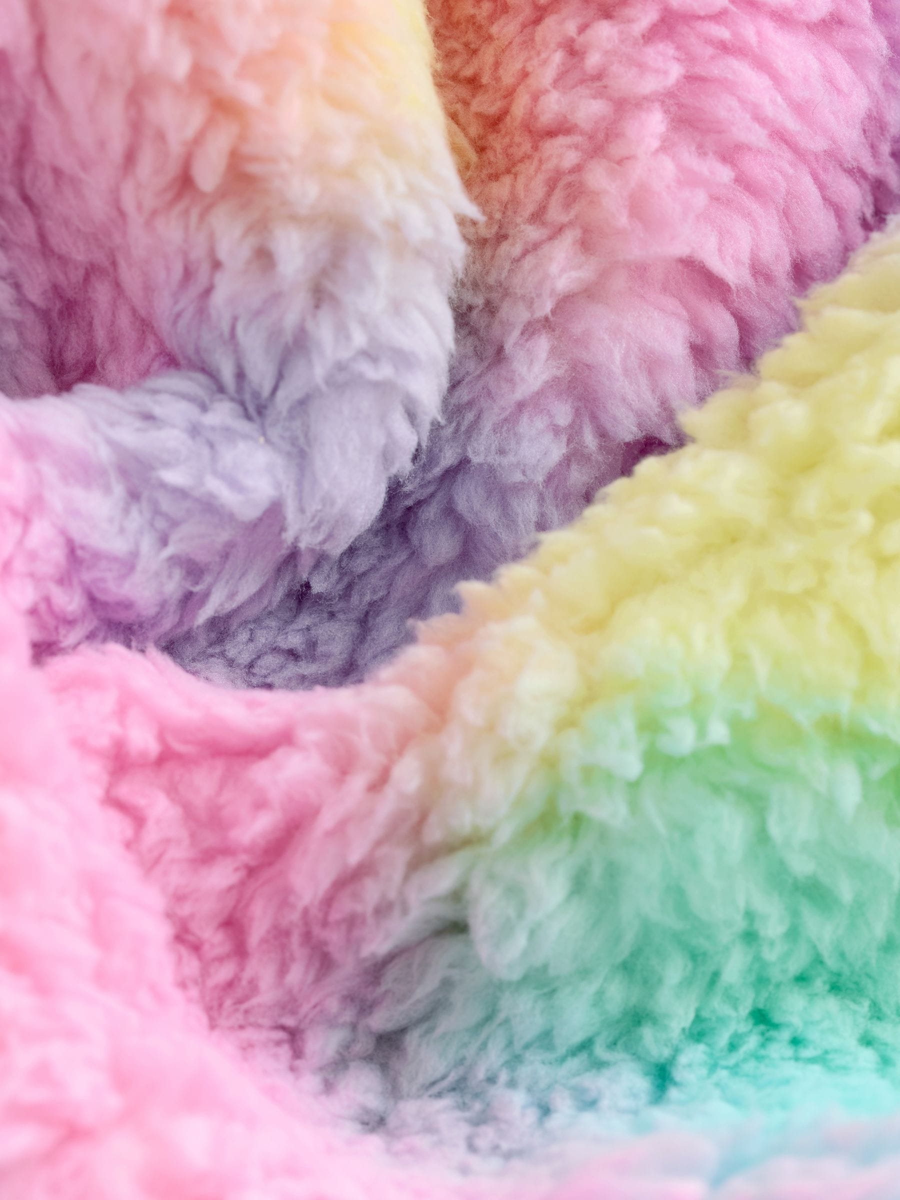 Pastelkleurig tie-dye - Fleece Two Pieces (2-16jaar)