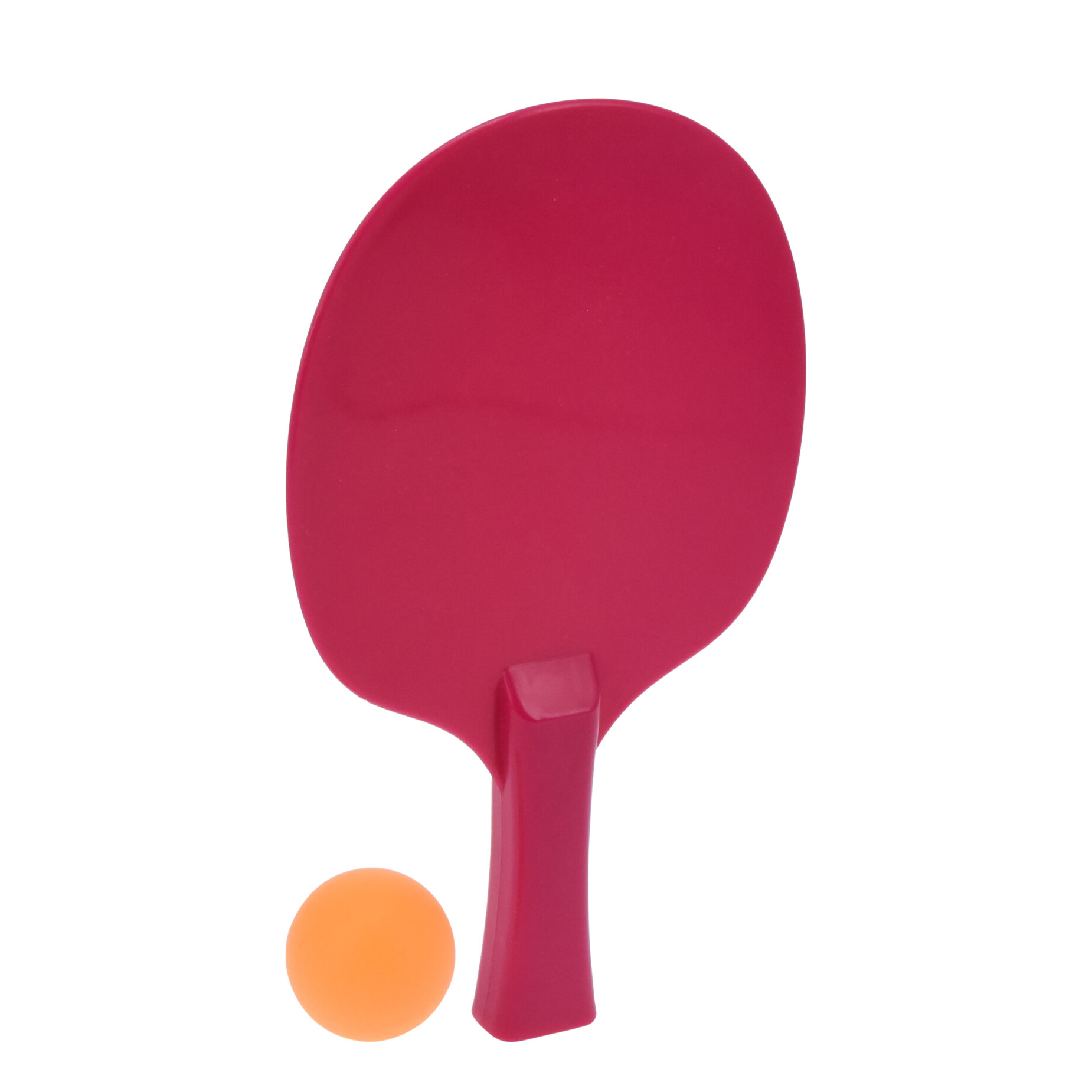 Tischtennisschläger mit Ball