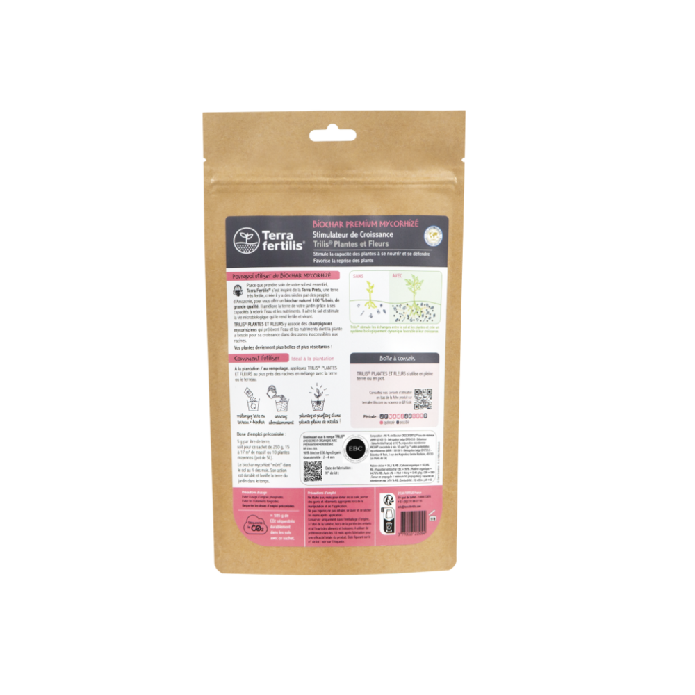 Fertilisant plantes et fleurs à base de mycorhizes - 250g