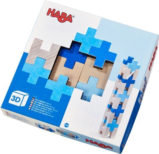3D-Legespiel AERIUS 20-teilig aus Holz