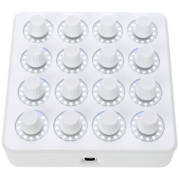 DJ Techtools Midi Fighter Twister white