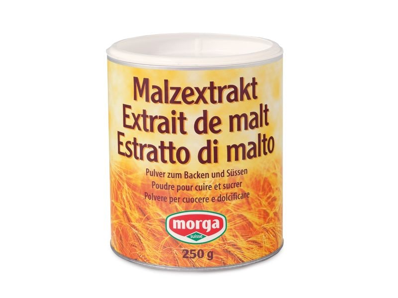 Morga Malzextrakt 250 g Veganes Malzextrakt-Pulver zum Backen und Süssen