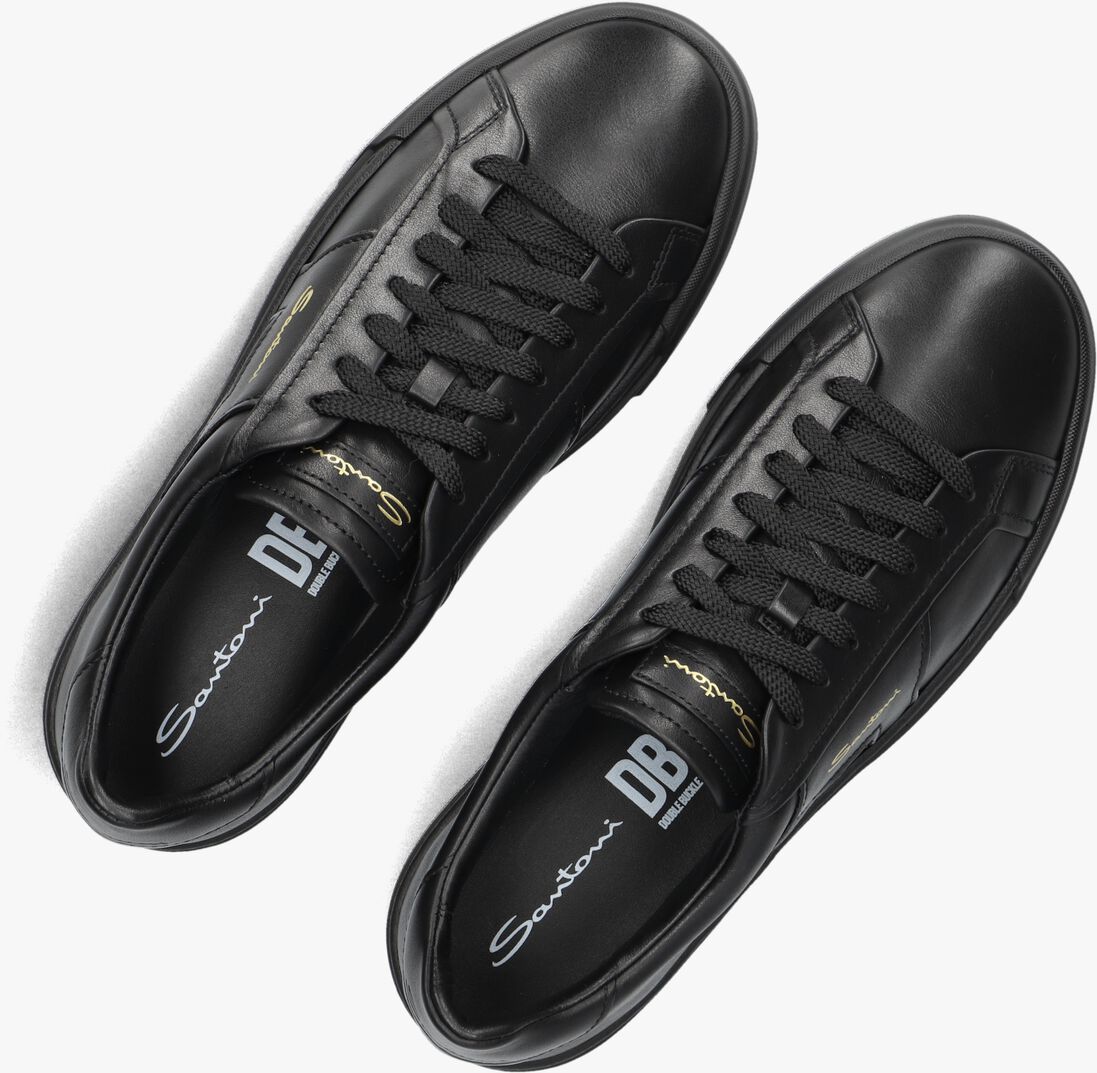 zwarte santoni lage sneakers 21779