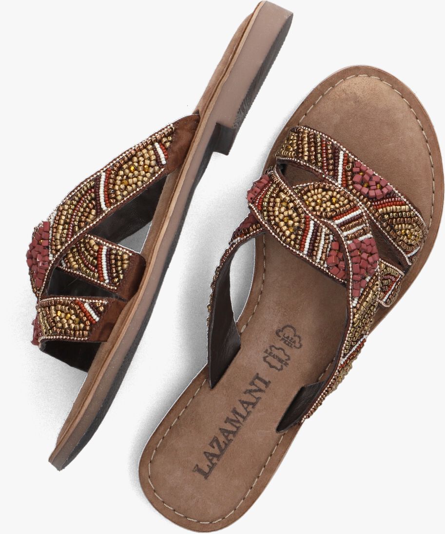 LAZAMANI bruine lazamani slippers 75.337