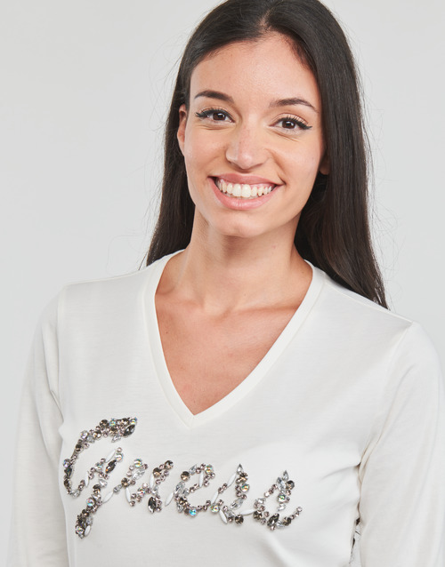 Guess - LS VN BONITA TEE - Beige