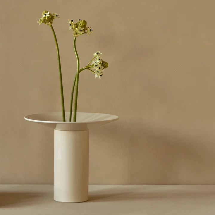 Audo - Hana Vase H 26 cm, aschgrau