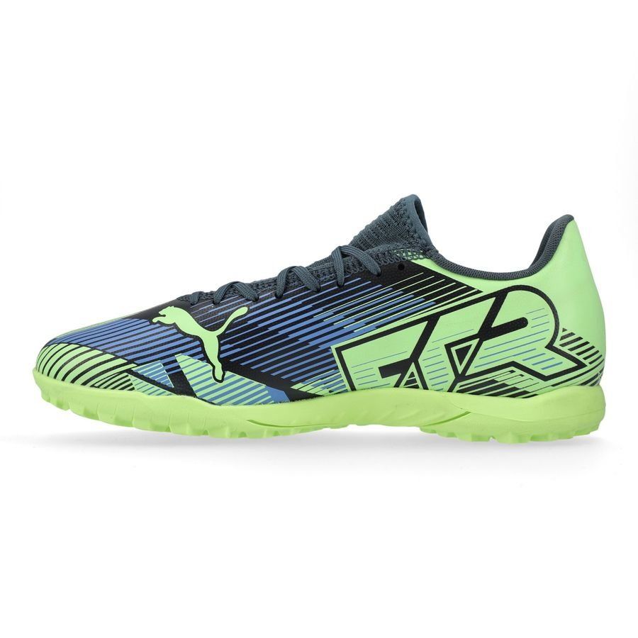 PUMA Future 7 Play TT Lights Out - Gray Skies/Violet/Fizzy Apple/Blanc