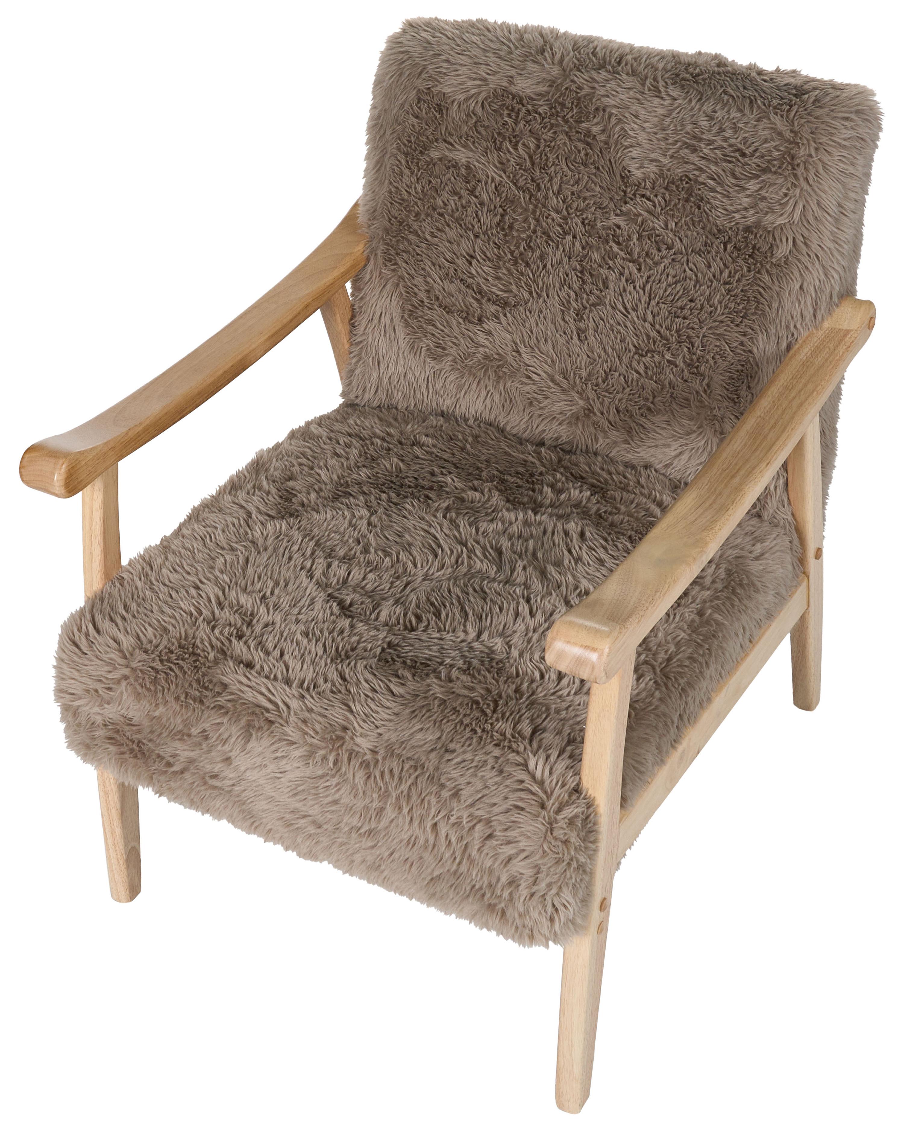 Fauteuil LEKNES Nepbont Taupe