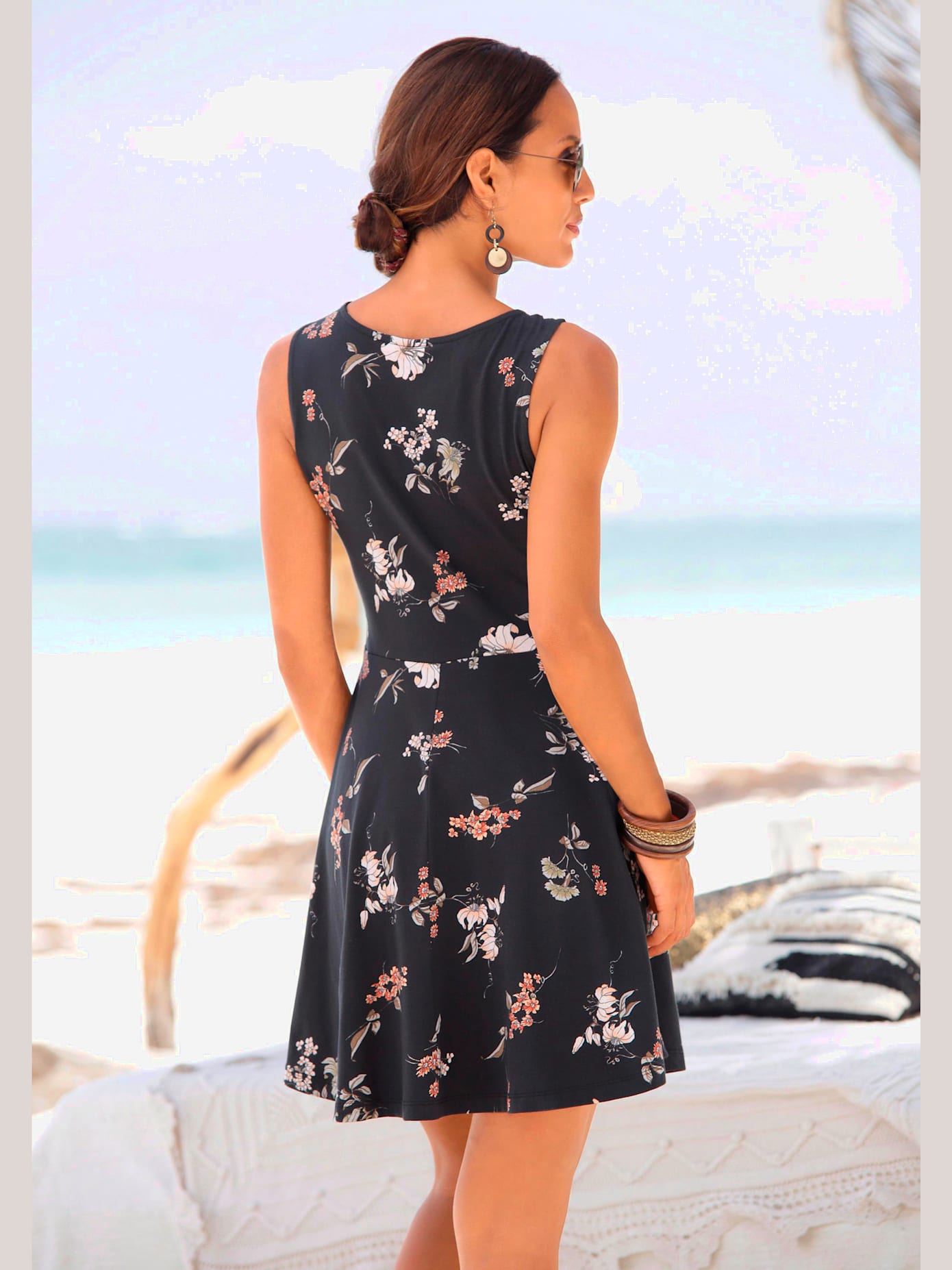 Robe de plage robe patineuse tendance