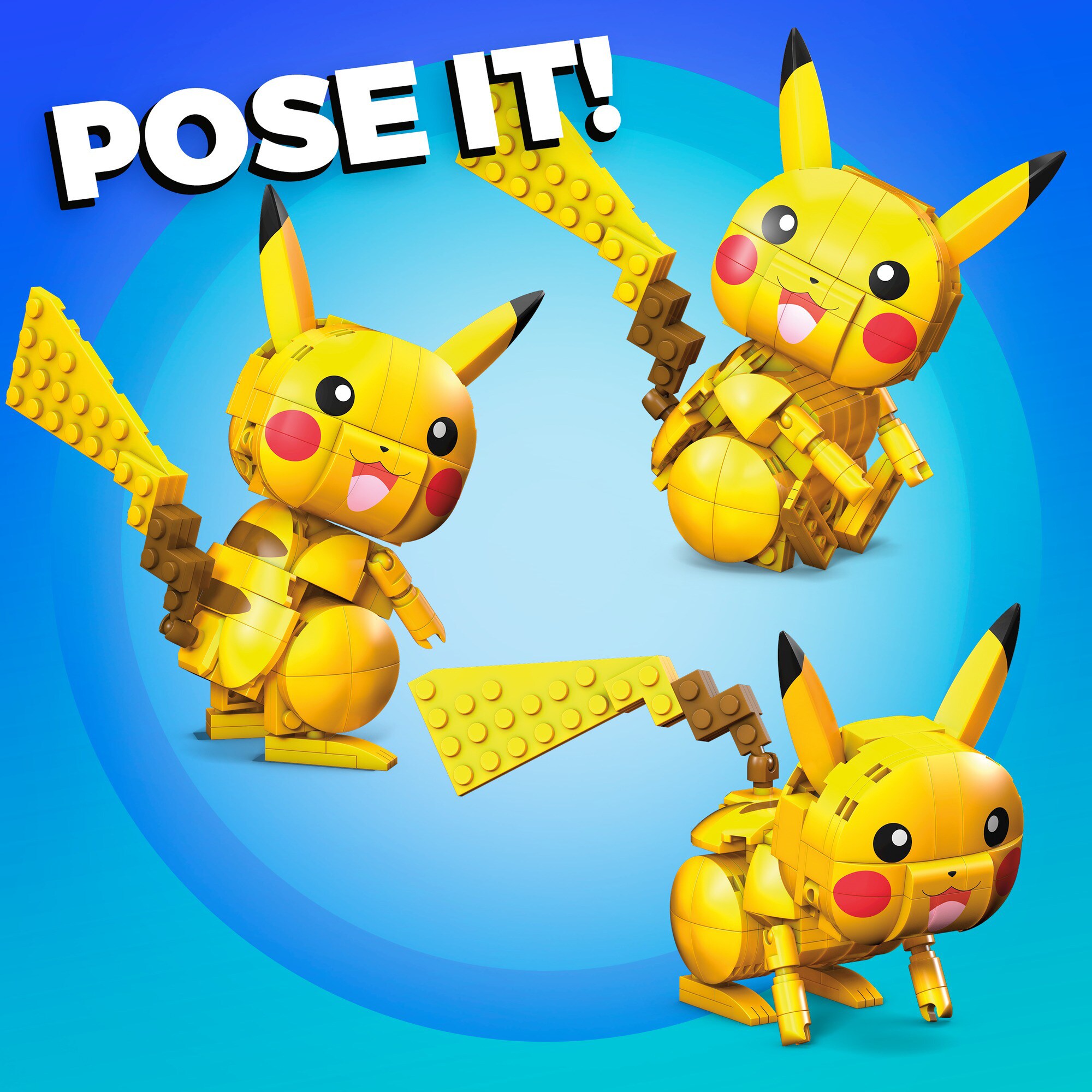Mattel Konstruktionsspielzeug MEGA Pokémon Pikachu