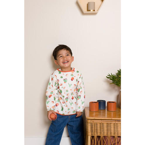Tablier bavoir Cactus Garden - BABYTOLOVE