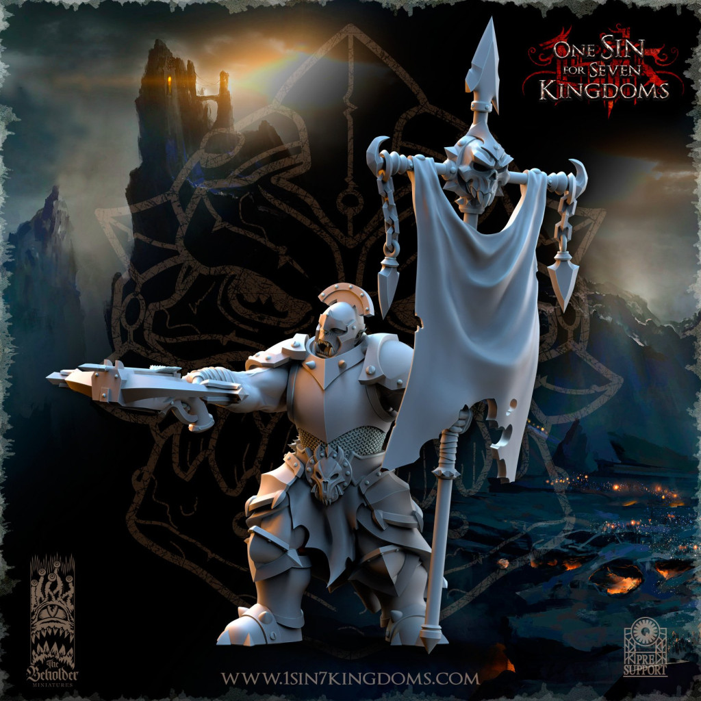 The Beholder Miniatures - Orcs - 8 Arbalétriers