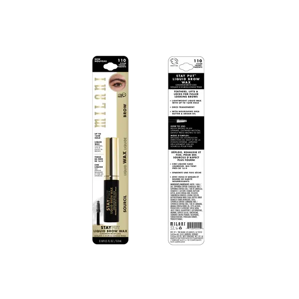 Stay Put Liquid Brow Wax Clear
