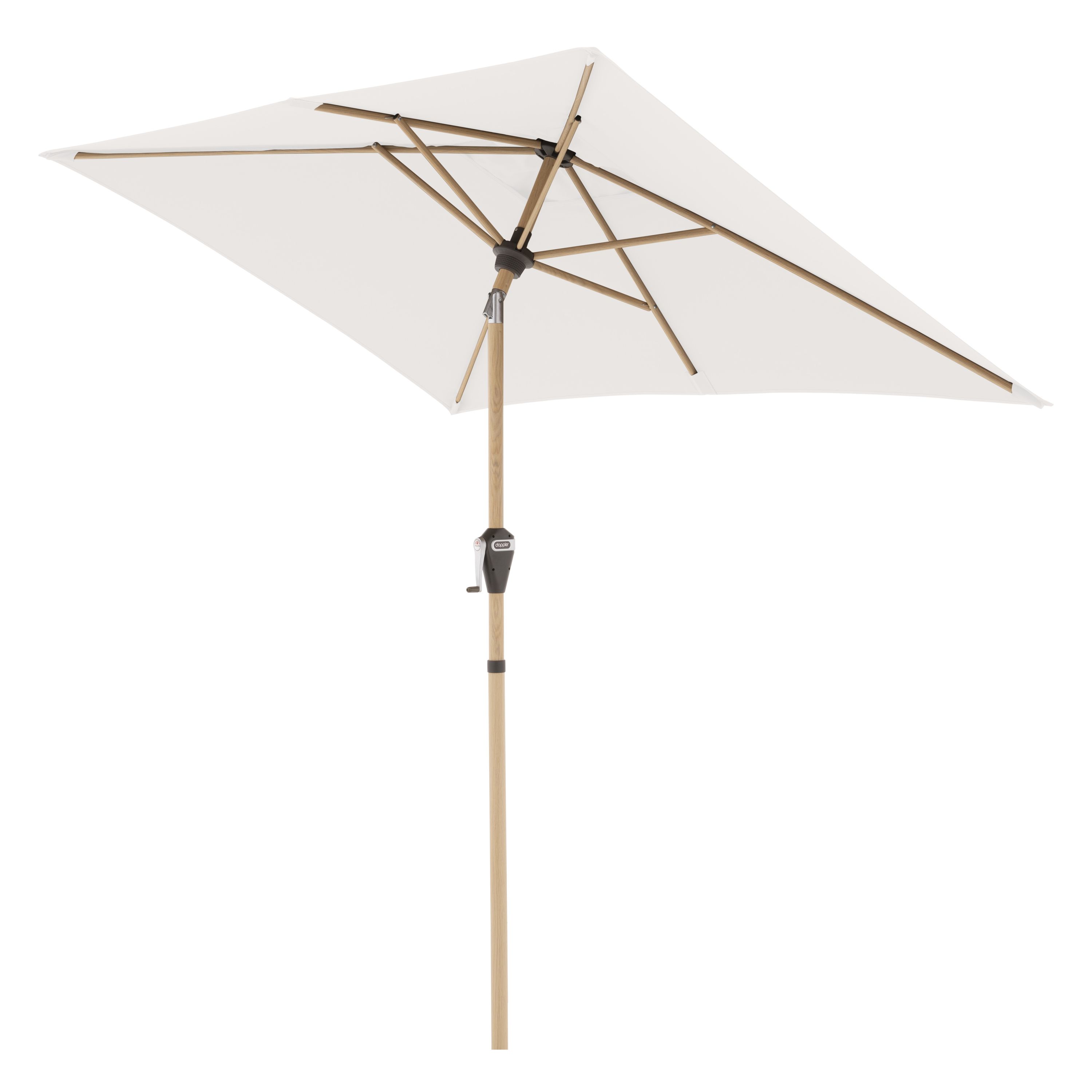 Sonnenschirm Alu WOOD 210x140 820 natur