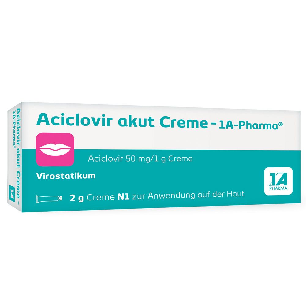 Aciclovir akut Creme - 1A Pharma®