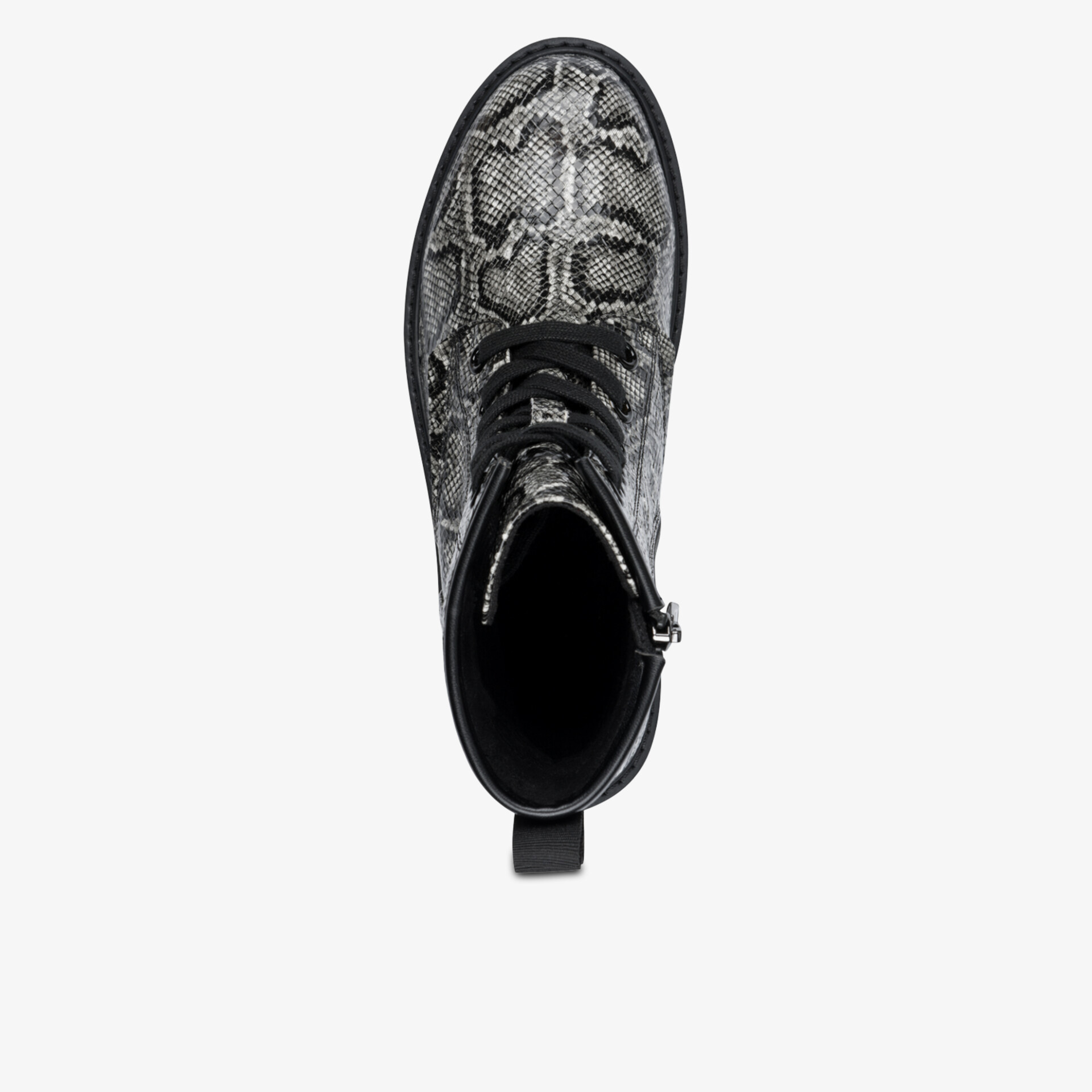 MARCO TOZZI Damen Schnürstiefeletten grau