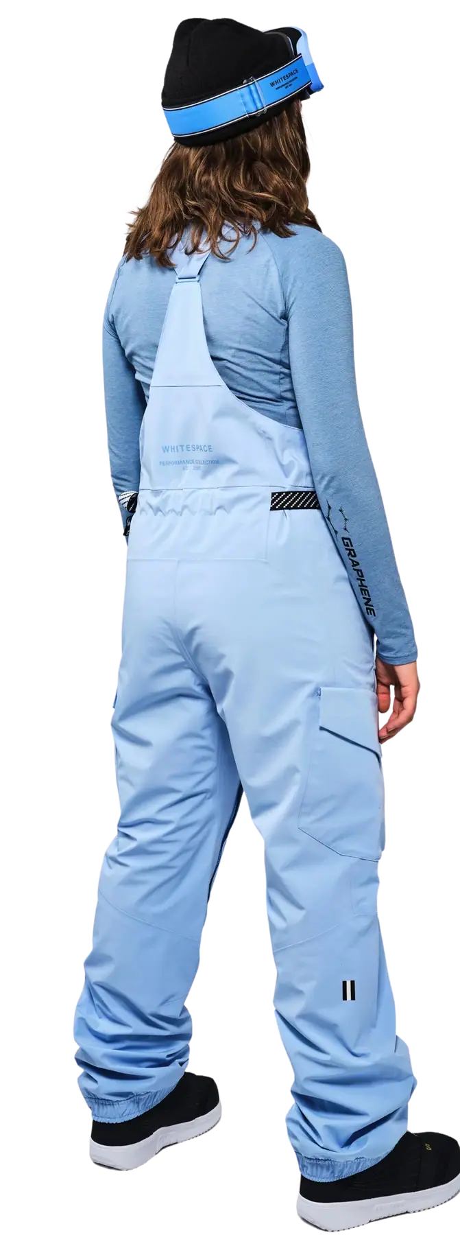 Whitespace 2L Insulated Riding Bib Dame Snebukser | SkatePro
