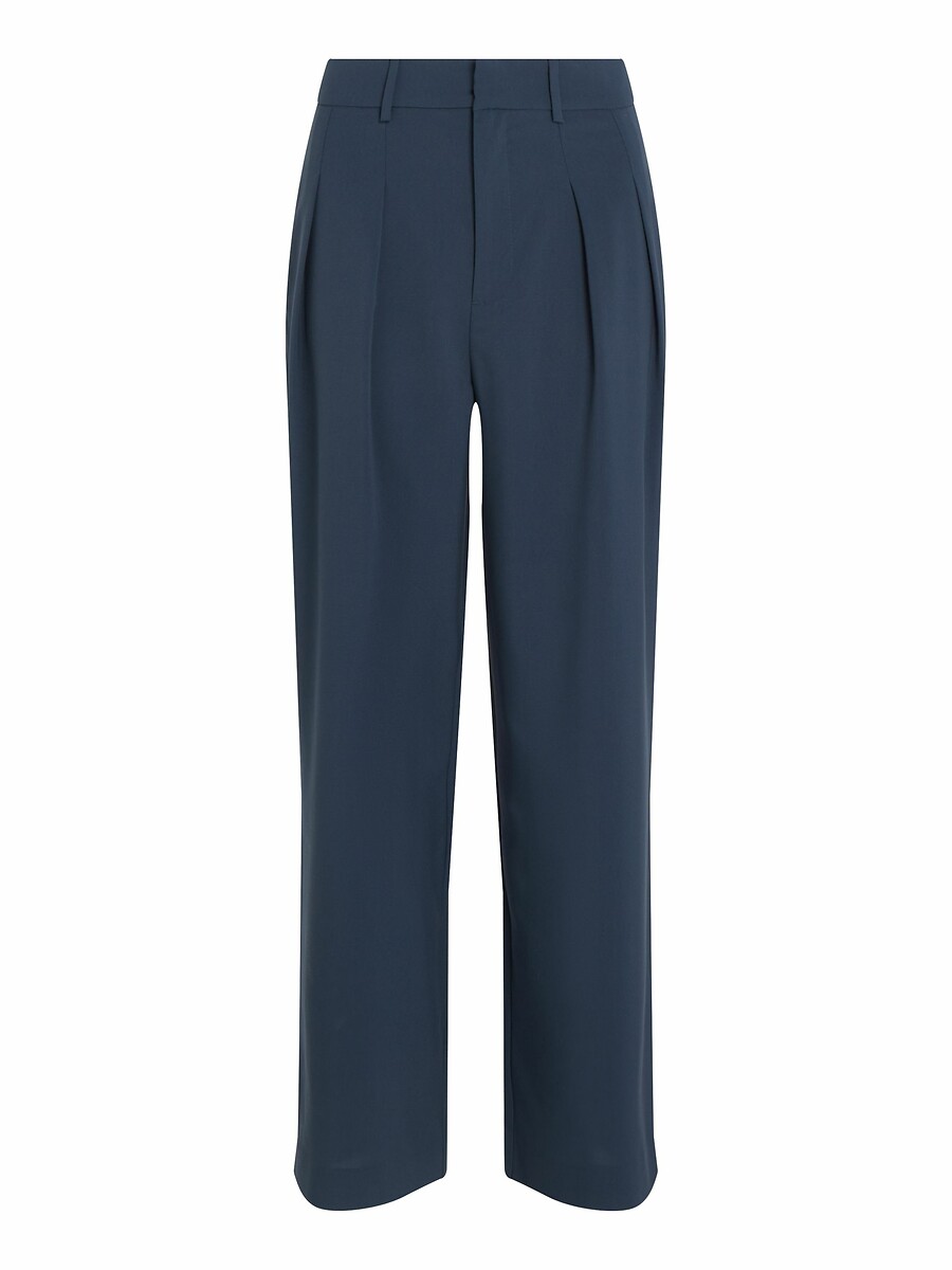 CALÇA JEANS CALVIN KLEIN<br>Calças largas com pregas
