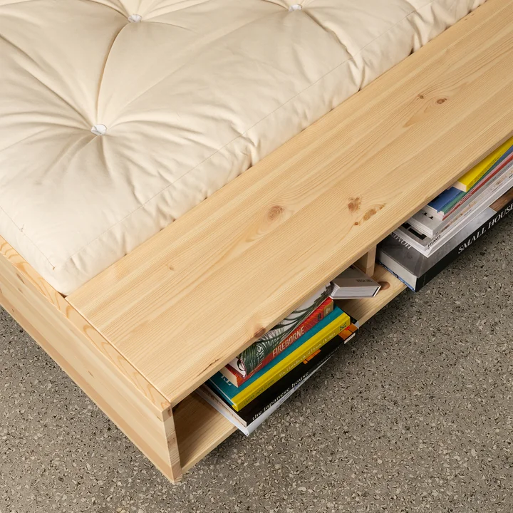 Karup Design - Merge Bett, 160 x 200 cm, Kiefer natur