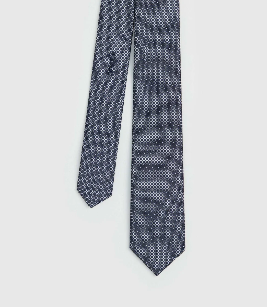 Cravate motif marine 