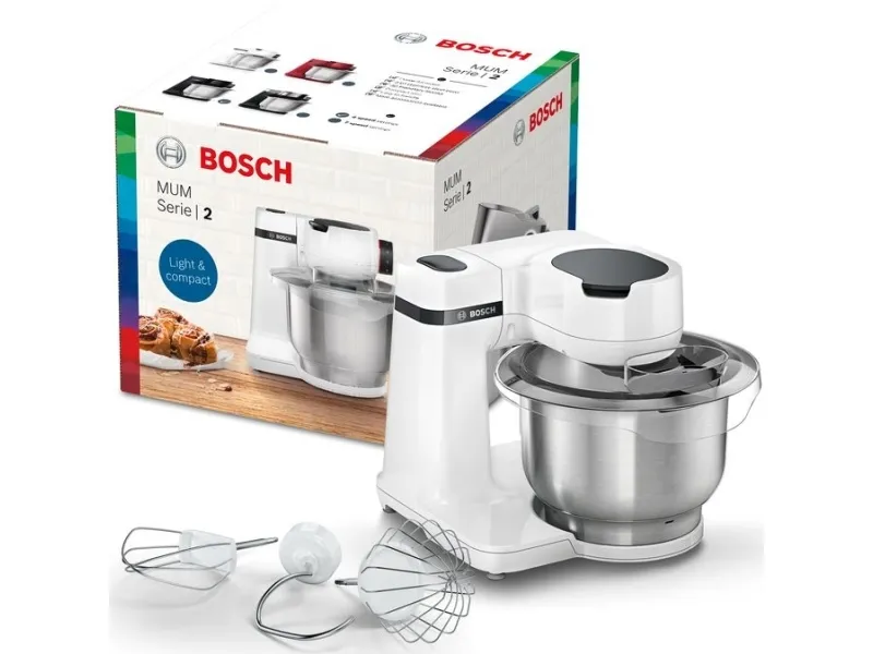 Bosch MUM Serie 2 MUMS2EW00 - Køkkenmaskine - 700 W - hvid