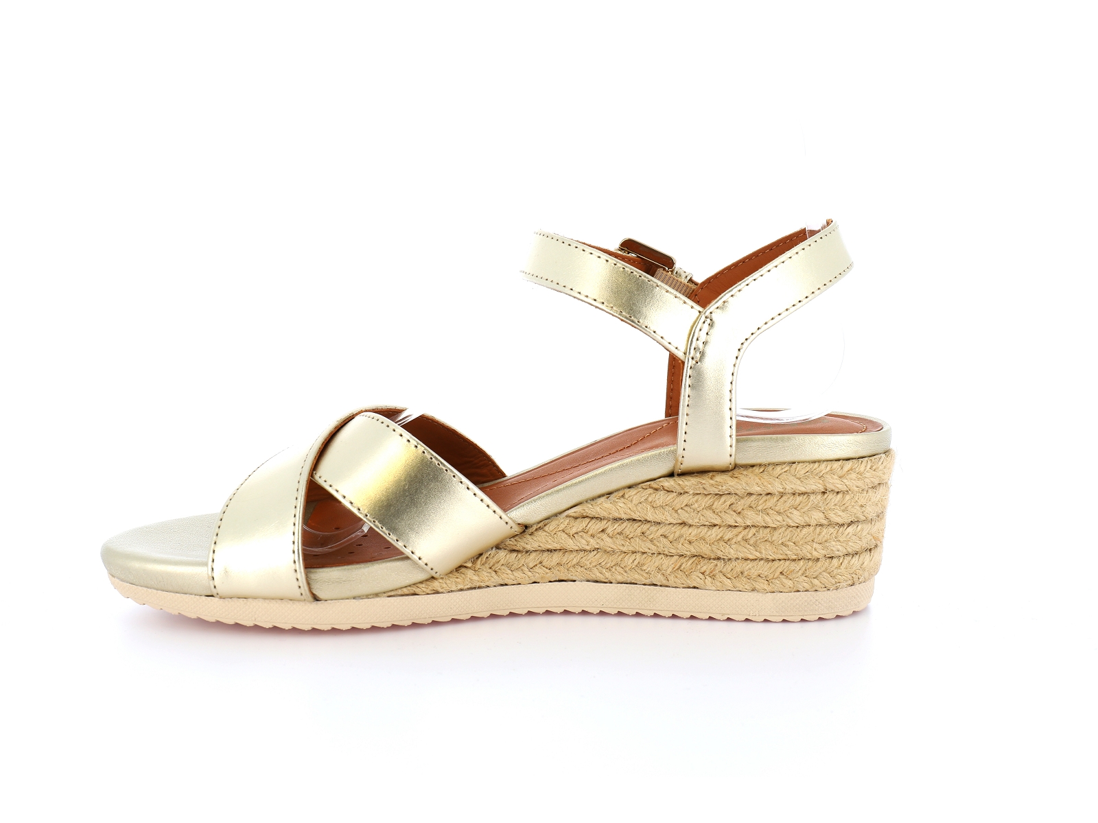Geox-D ISCHIA CORDA D02HHC Cuir Or