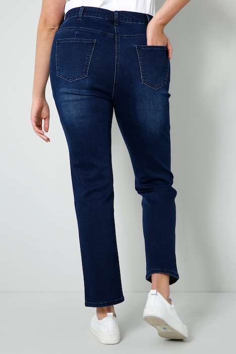 Shaping-Jeans, Powerstretch-Denim, 5-Pocket, teilelastischer Bund