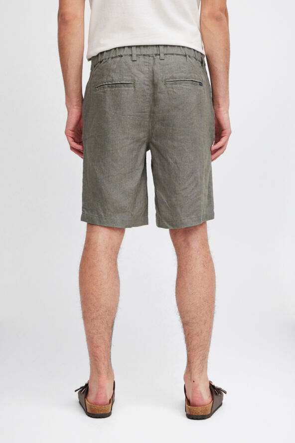 Casual Friday CFPANDRUP 100% linen shorts Agave green