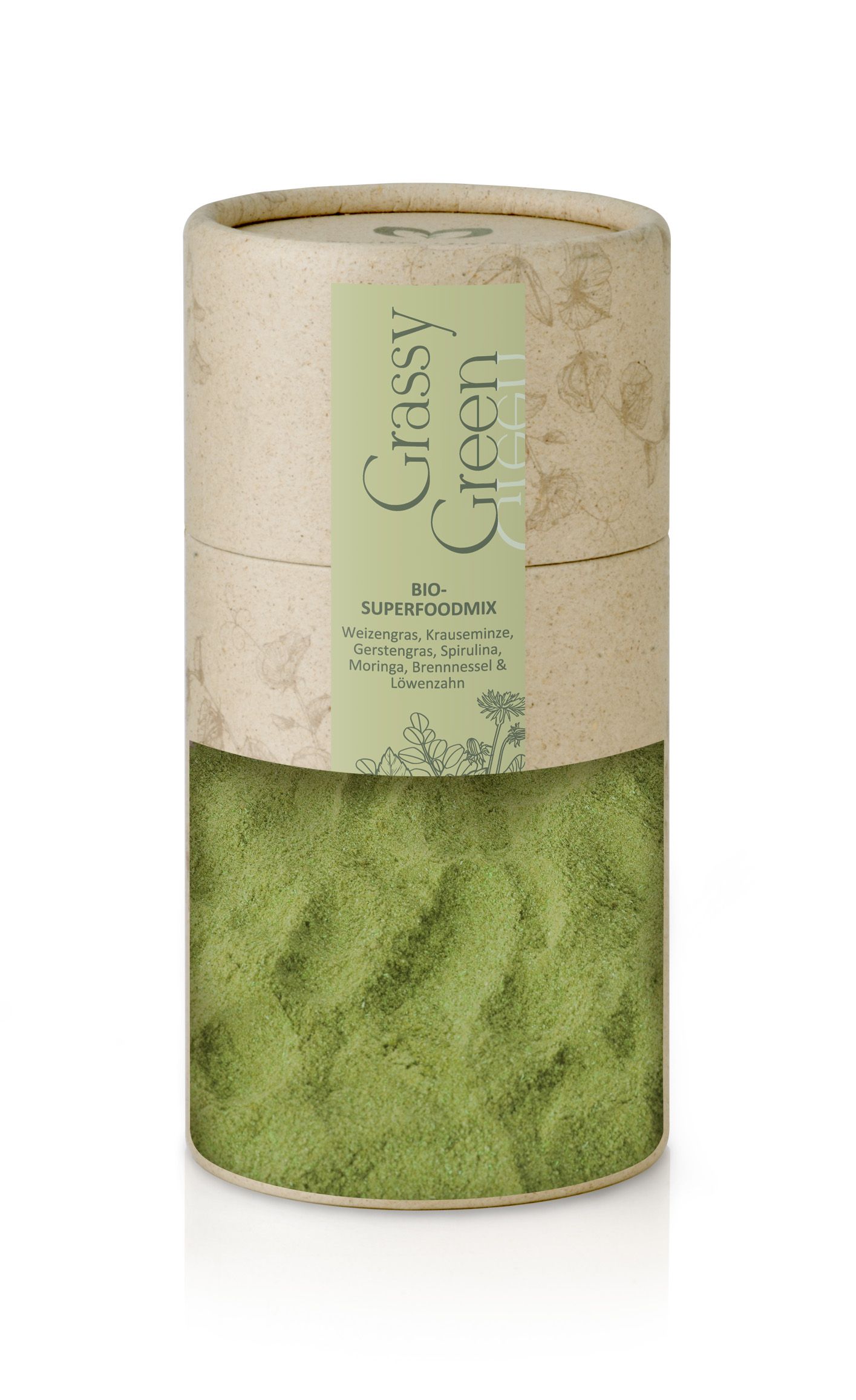 Motai Naturals - Grassy Green - Bio-Superfoodmix mit Vitaminen, Mineralien & Ballaststoffen