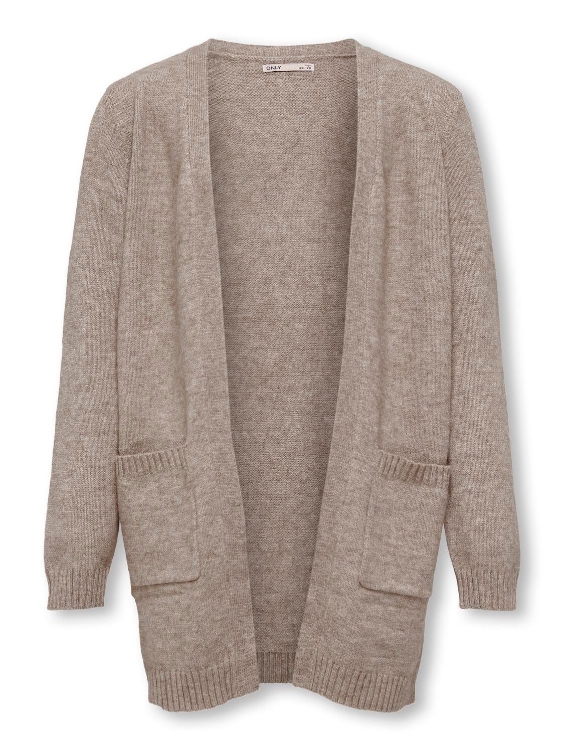 KOGLESLY Strickjacke Beige