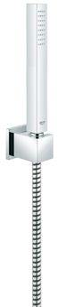 Grohe Euphoria Cube doucheset m. handdouche en doucheslang 125cm m. wandhouder chroom