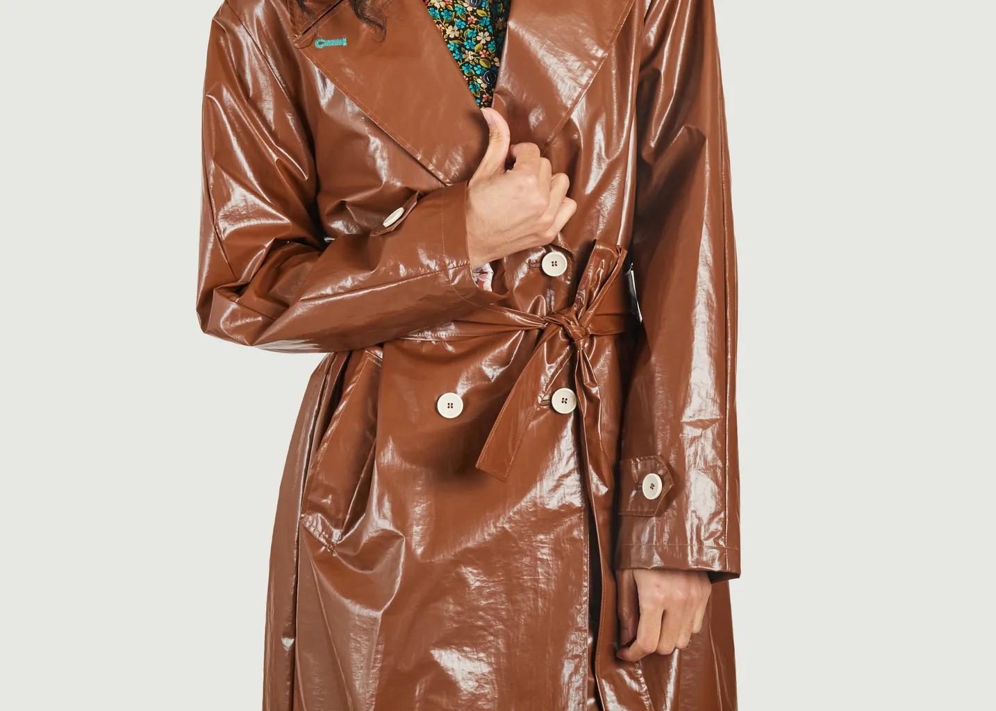 Trench Ciré Charron Trench And Coat