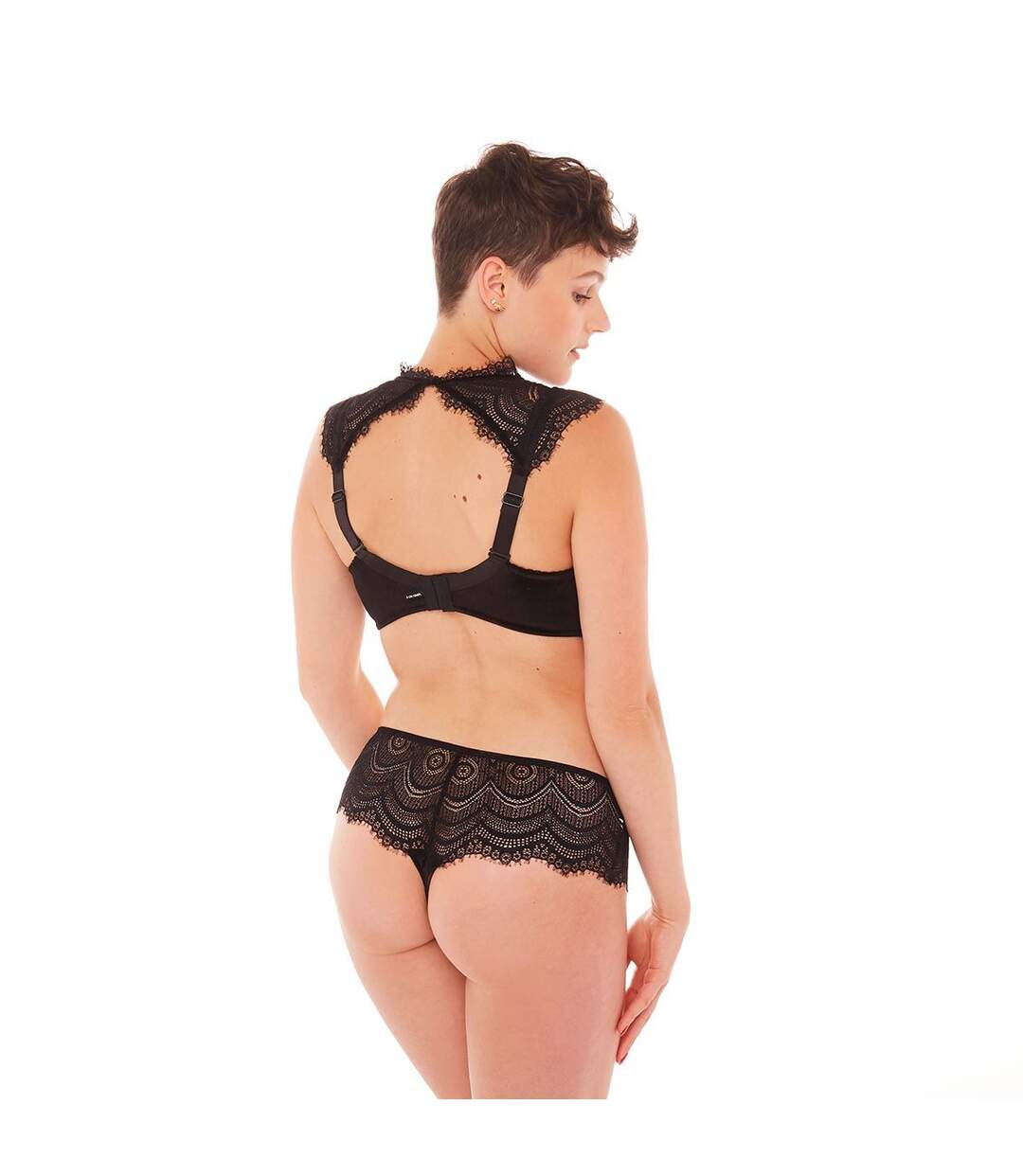 Soutien-gorge grand maintien noir Magique